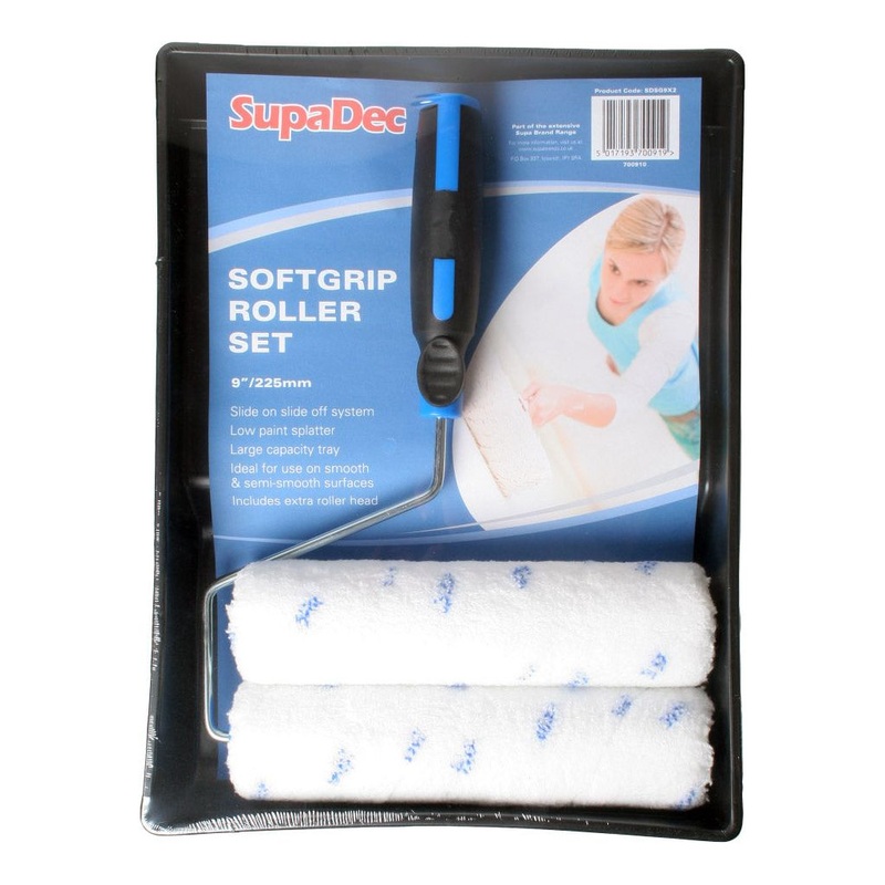 SupaDec Softgrip Roller Set – 9/225mm