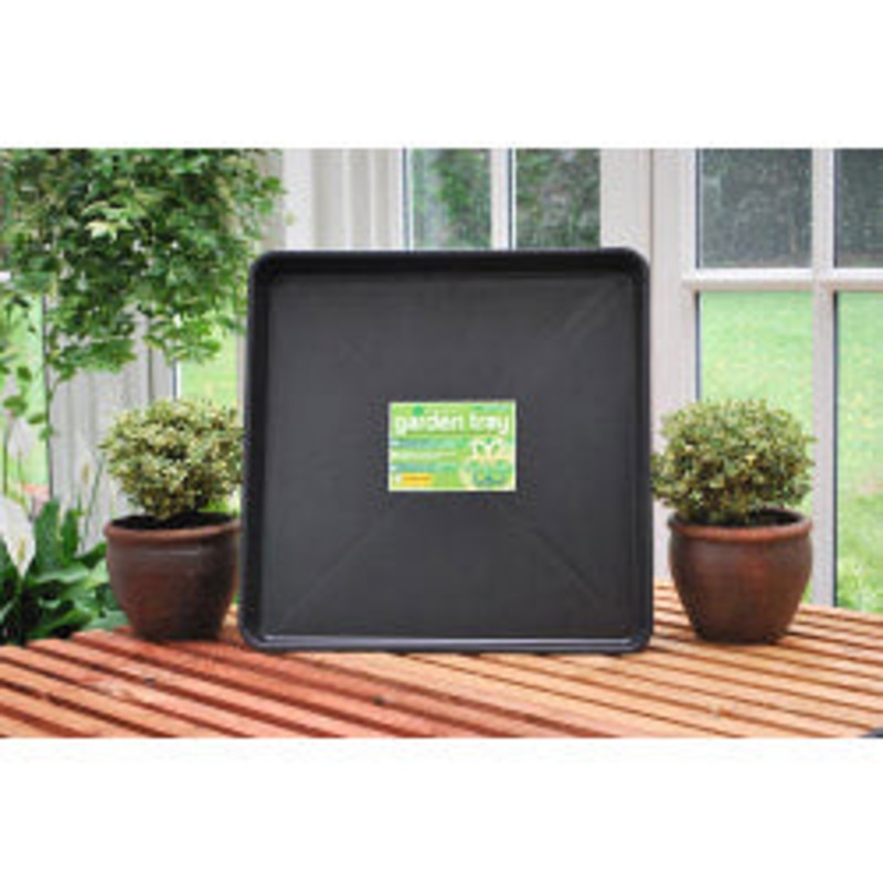 Garland Square Garden Tray|Black