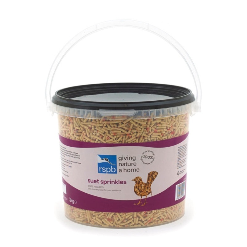 Rspb Suet Sprinkles|3kg Tub|3kg Tub