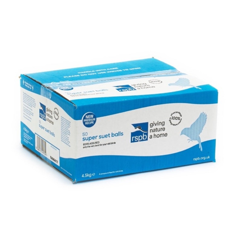 Rspb Super Suet Balls|Box 50|Box 50