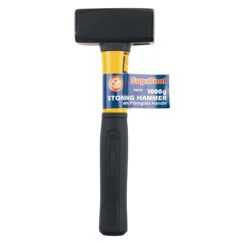 SupaTool Stoning Hammer With Fibre Glass Shaft