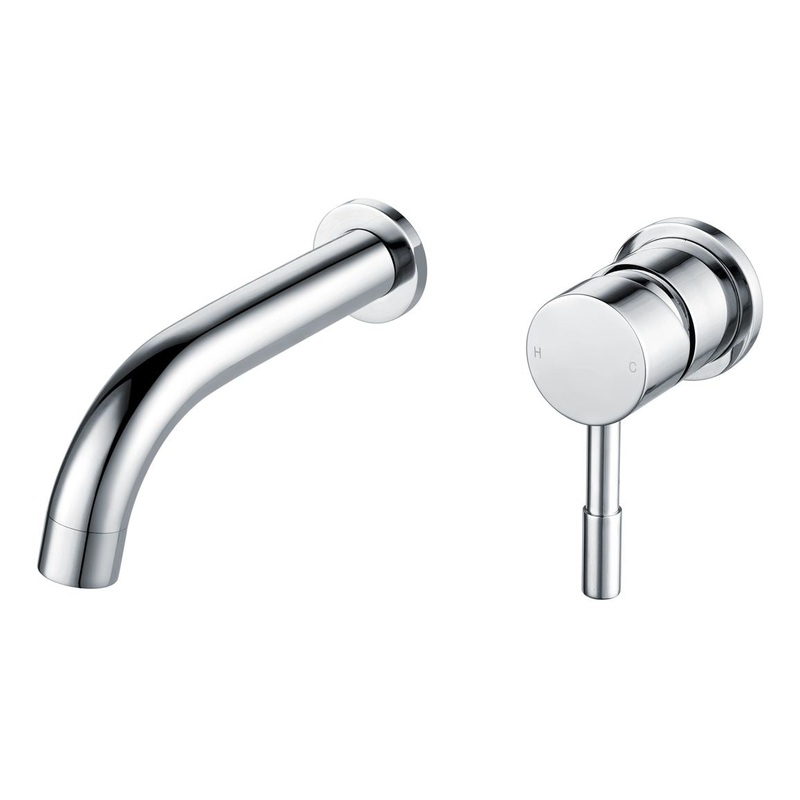 Berkley 155mm Wall Mounted Basin Mixer – Chrome