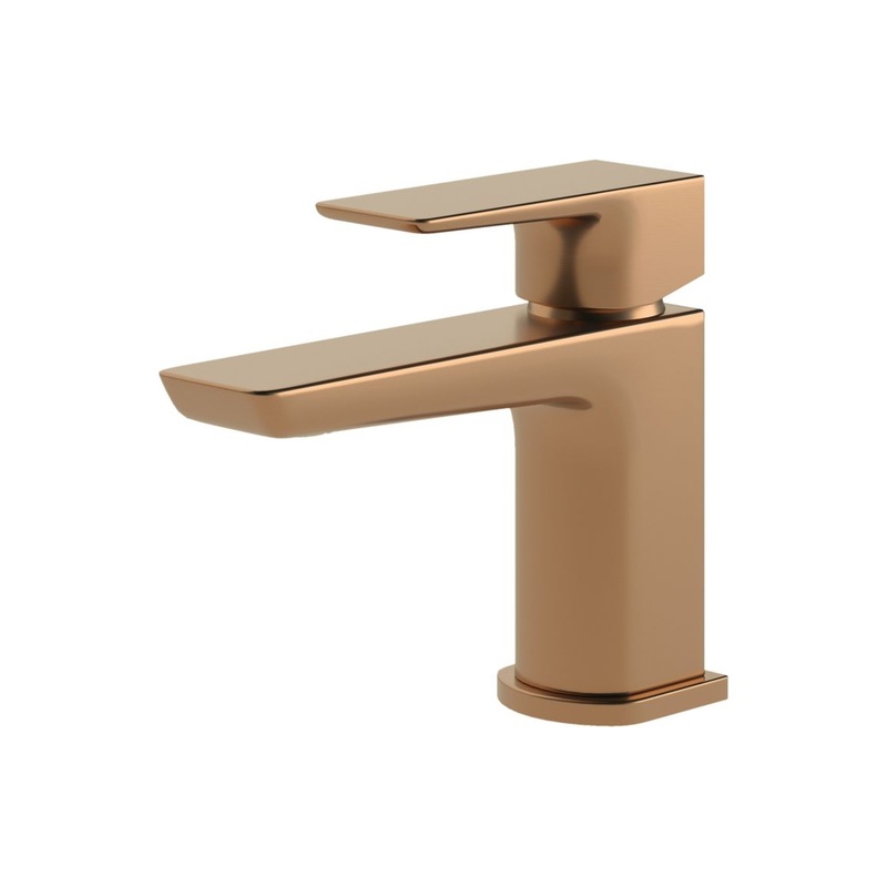 Fegge Basin Mixer & Waste – Brushed Bronze