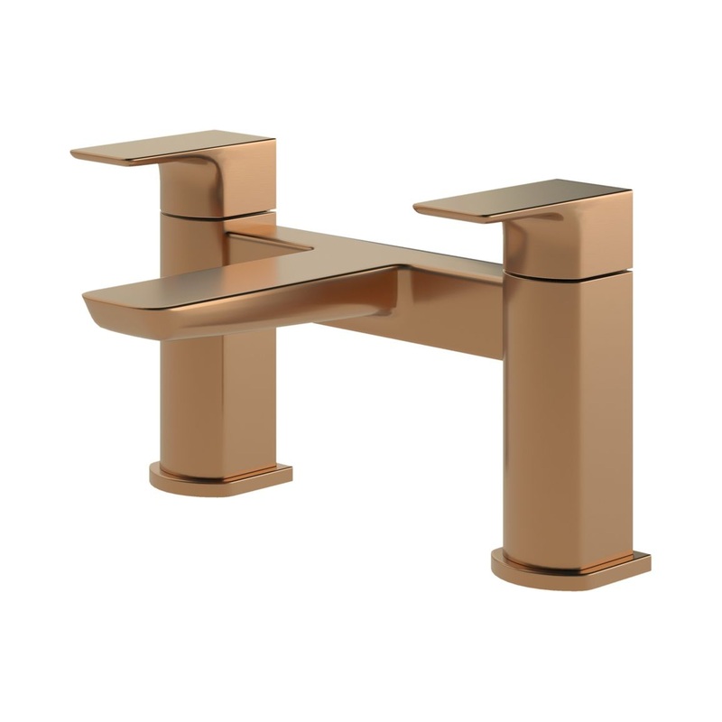 Fegge Bath Filler – Brushed Bronze
