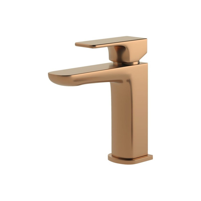 Fegge Cloakroom Basin Mixer & Waste – Brushed Bronze