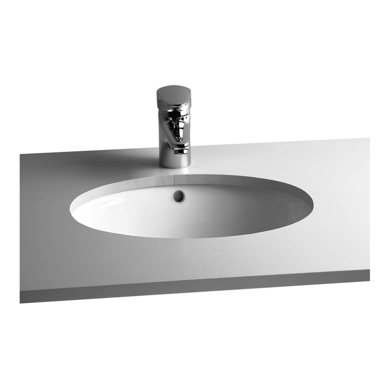 VitrA S20 470x380mm 0TH Undercounter Basin – White