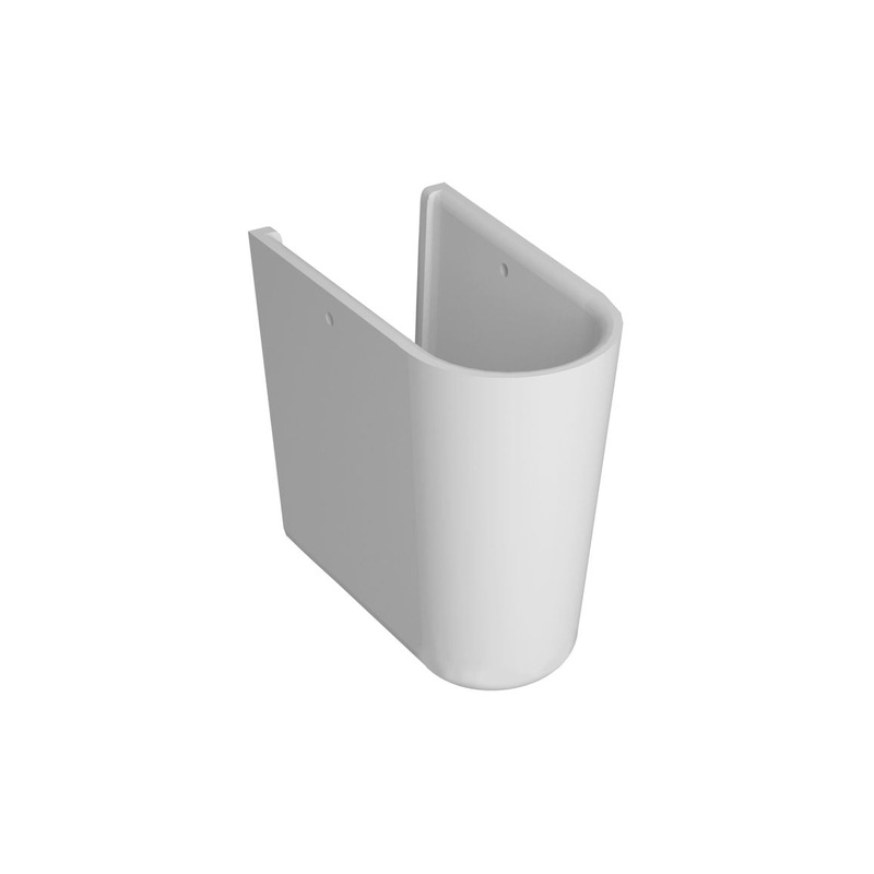 VitrA Zentrum 190x330mm Semi Pedestal Only – White