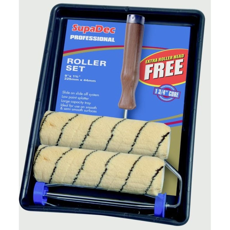 SupaDec Tiger Stripe Roller Kit – Professional 9 x 1.75