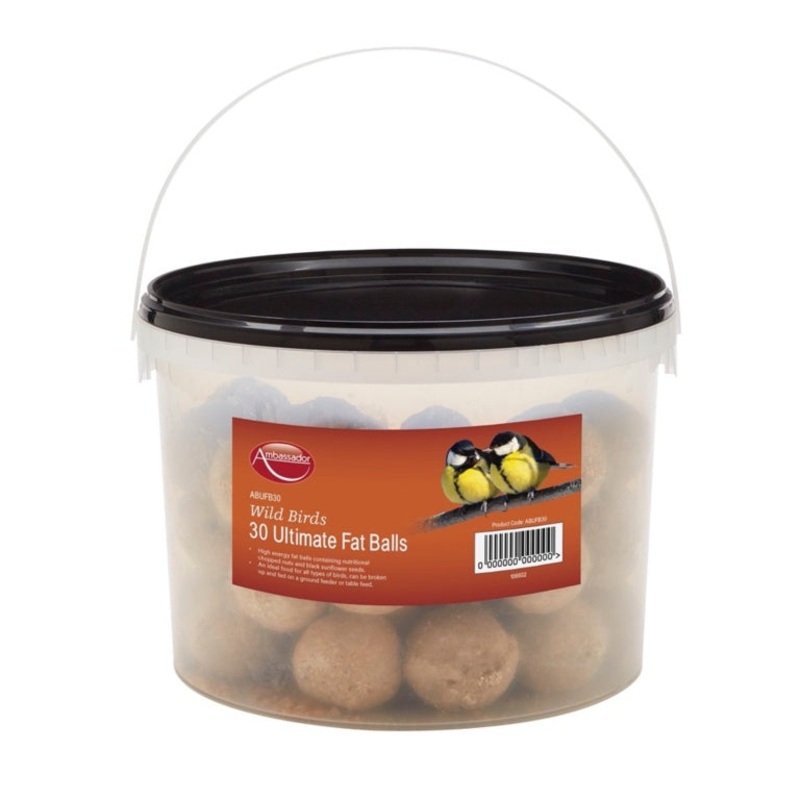 Ambassador Ultimate Fat Balls|Bucket of 30|Pack 6