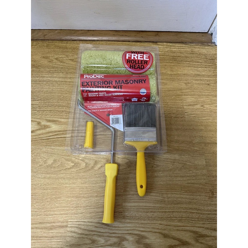Rodo Twin Head Masonry Kit & Pole 9