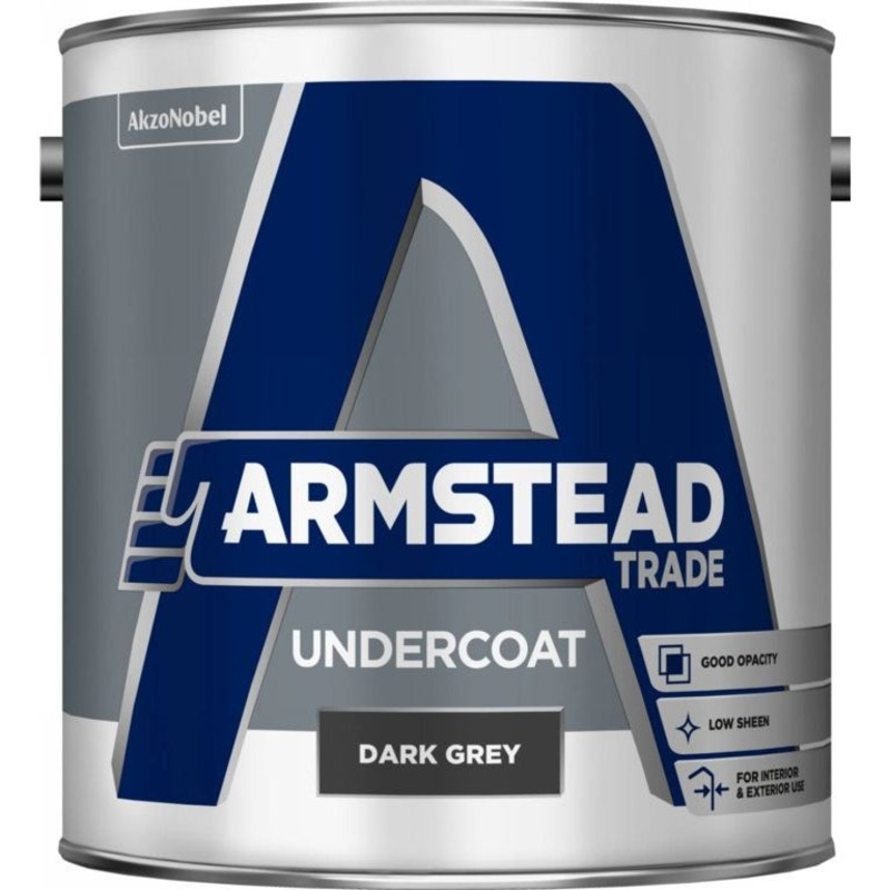Berger Undercoat 2.5L|Lead Grey|Pure Brilliant White|White
