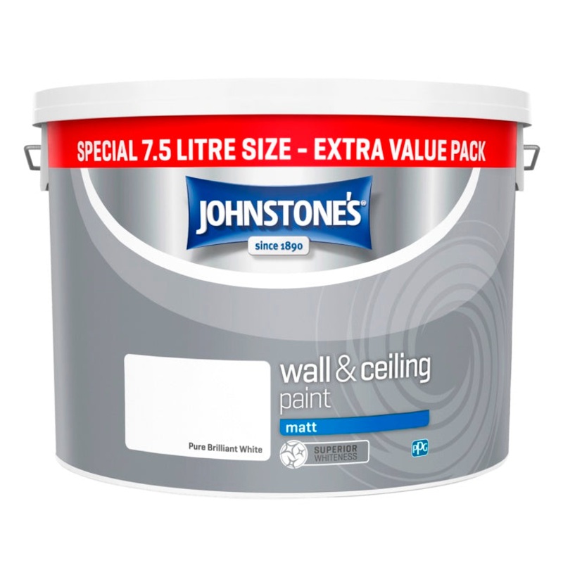 Johnstone’s Wall & Ceiling Matt 7.5L