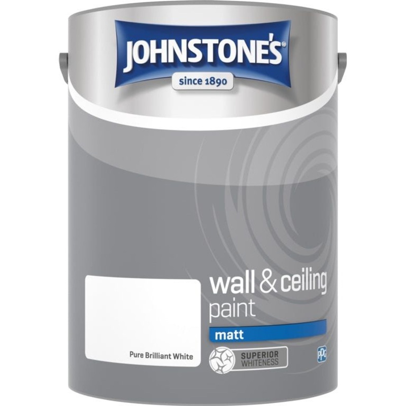 Johnstone’s Wall & Ceiling Matt – Brilliant White