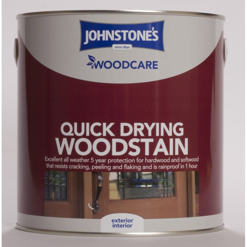 Johnstone’s Woodcare Quick Drying Woodstain 2.5L