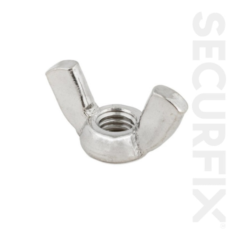 Securfix Wing Nuts 75 Pack|M8|M8