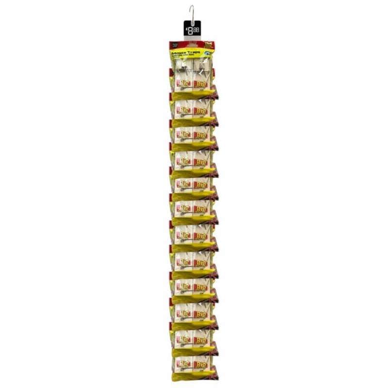 The Big Cheese Wooden Mouse Trap – Pack 4 (Clip 24)