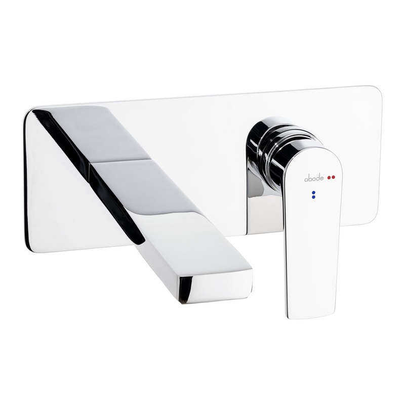 Abode Aquip Wall Mounted Basin / Bath Mixer – Chrome