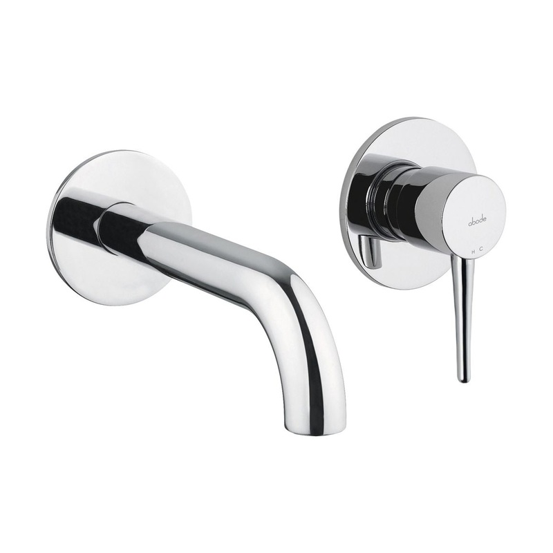 Abode Chao Wall Mounted 2-Hole Bath Mixer – Chrome