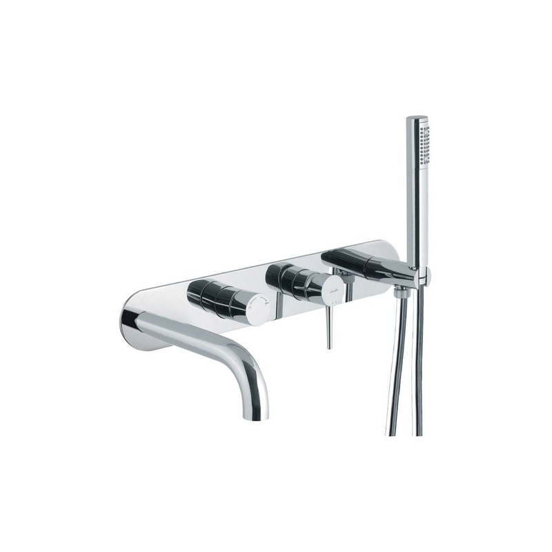 Abode Chao Wall Mounted Bath Shower Mixer – Chrome