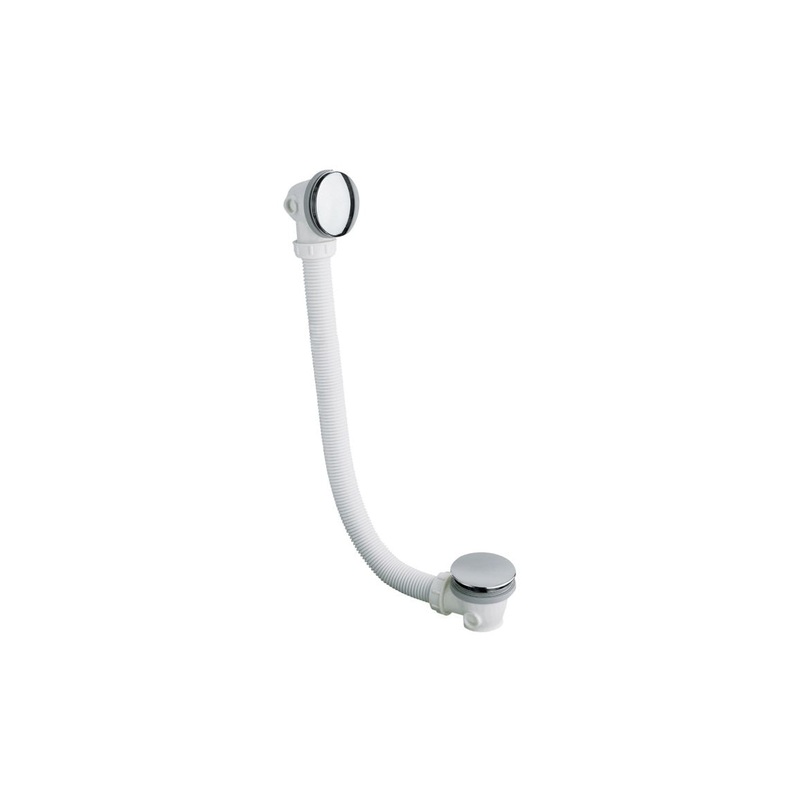 Abode Euphoria Bath Overflow & Clicker Waste – Chrome