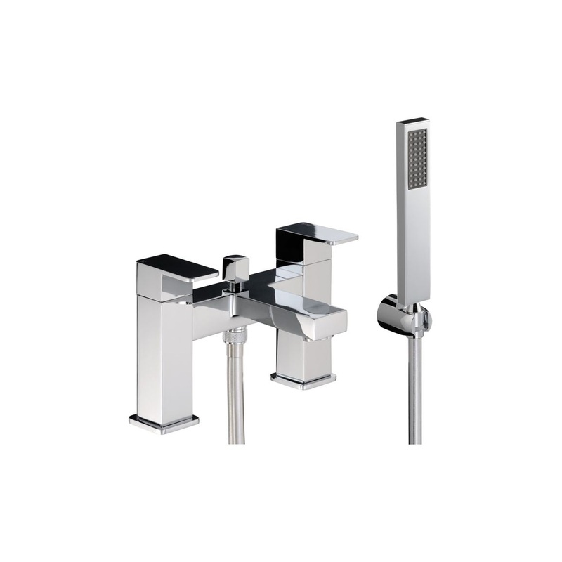 Abode Fervour Deck Mounted Bath Shower Mixer – Chrome
