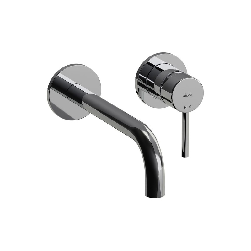 Abode Harmonie Wall Mounted Basin / Bath Mixer – Chrome