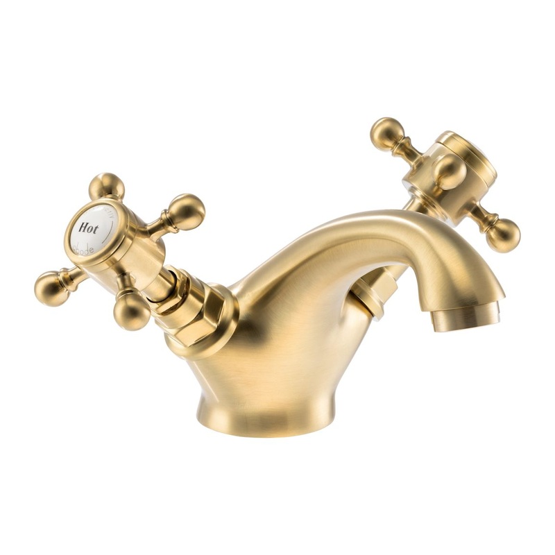 Abode Sentiment Basin Monobloc Mixer – Brushed Brass