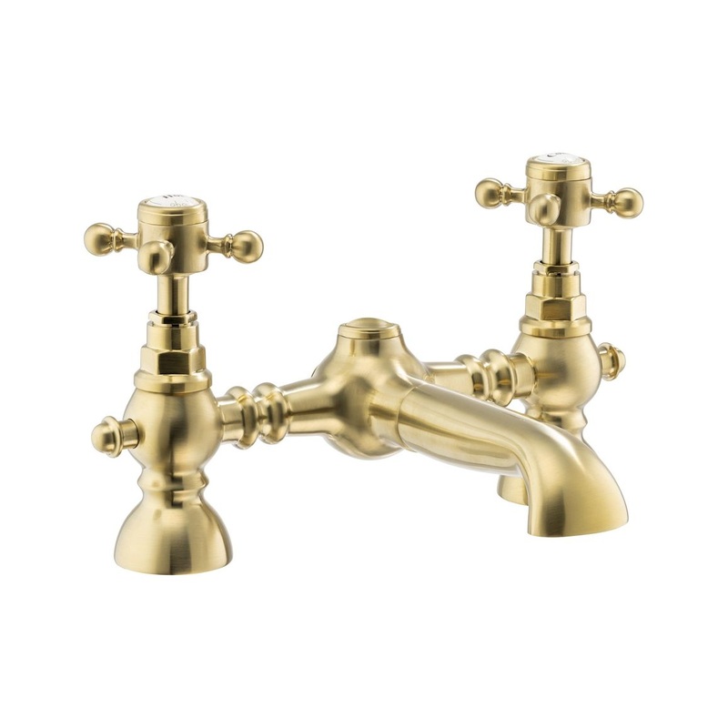 Abode Sentiment Bath Filler – Brushed Brass