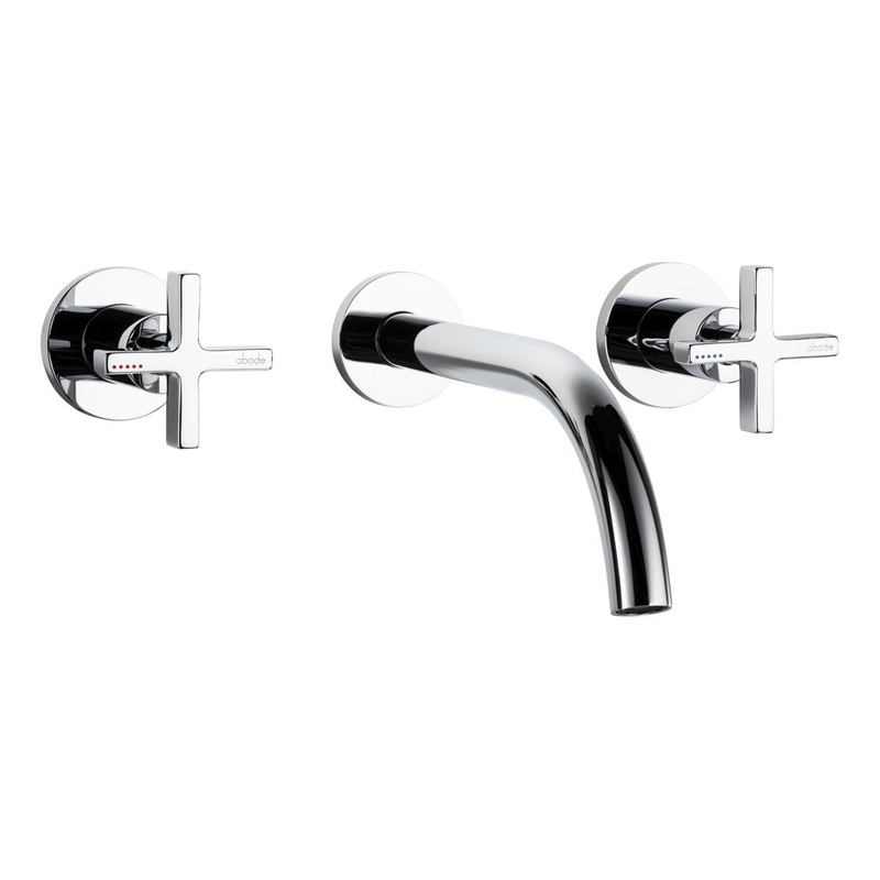 Abode Serenitie Wall Mounted Basin/Bath Mixer – Chrome