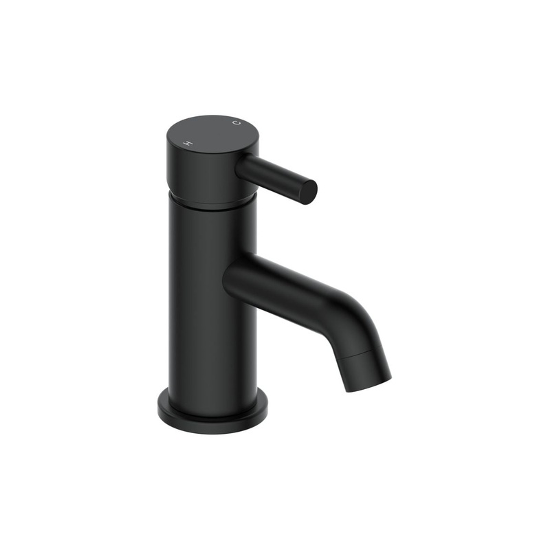 Berkley Cloakroom Basin Mixer & Waste – Matt Black
