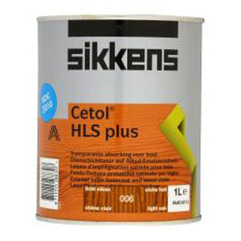 Sikkens Cetol HLS Plus 1L|Light Oak|Pine|Dark Oak|Ebony|Mahogany|Rosewood|Teak|Walnut