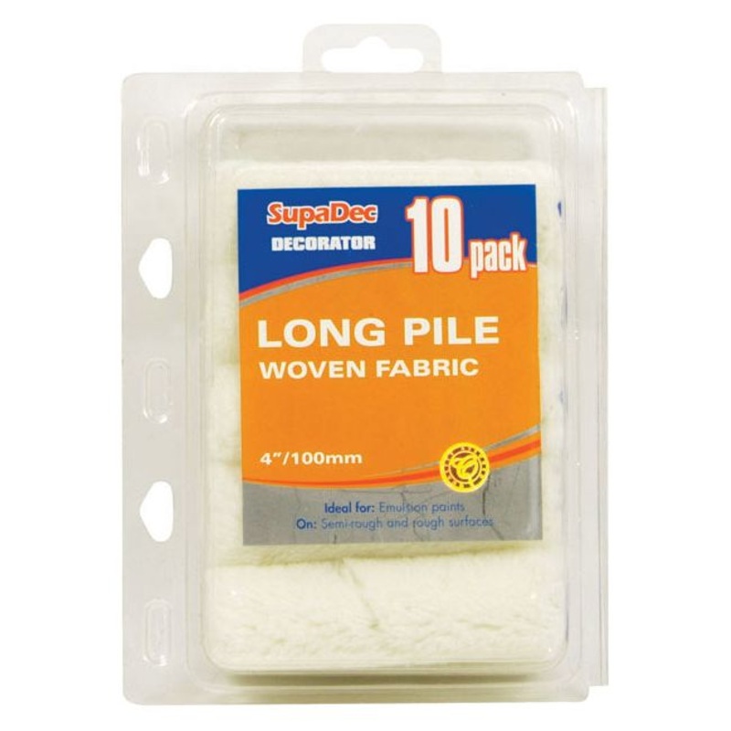 SupaDec Long Pile Mini Roller|Pack of 10|Pack of 2