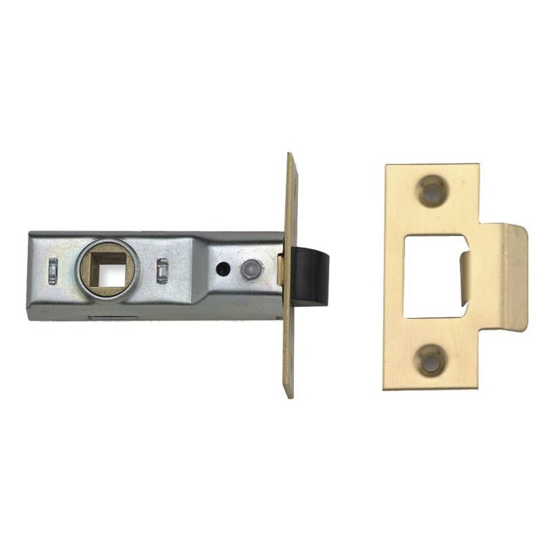 Union Mortice Latch|3|Satin Chrome 2.5|Brass 2.5|Brass 3