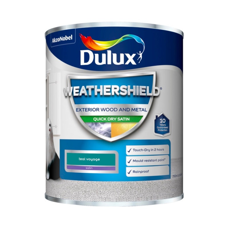 Dulux Weathershield Quick Dry Satin  750ml