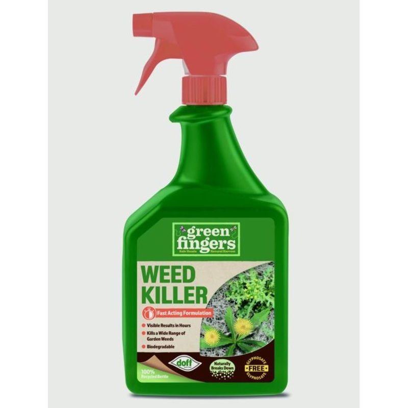 GREEN FINGERS Weedkiller|1L RTU|800ml Concentrate