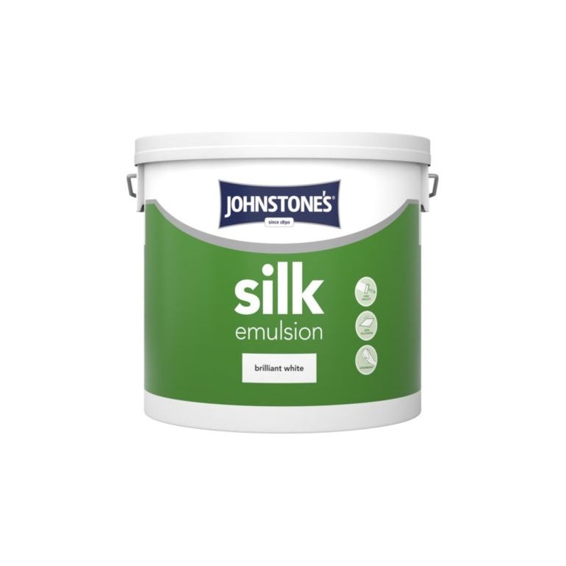 Johnstone’s Silk  Brilliant White (5L)