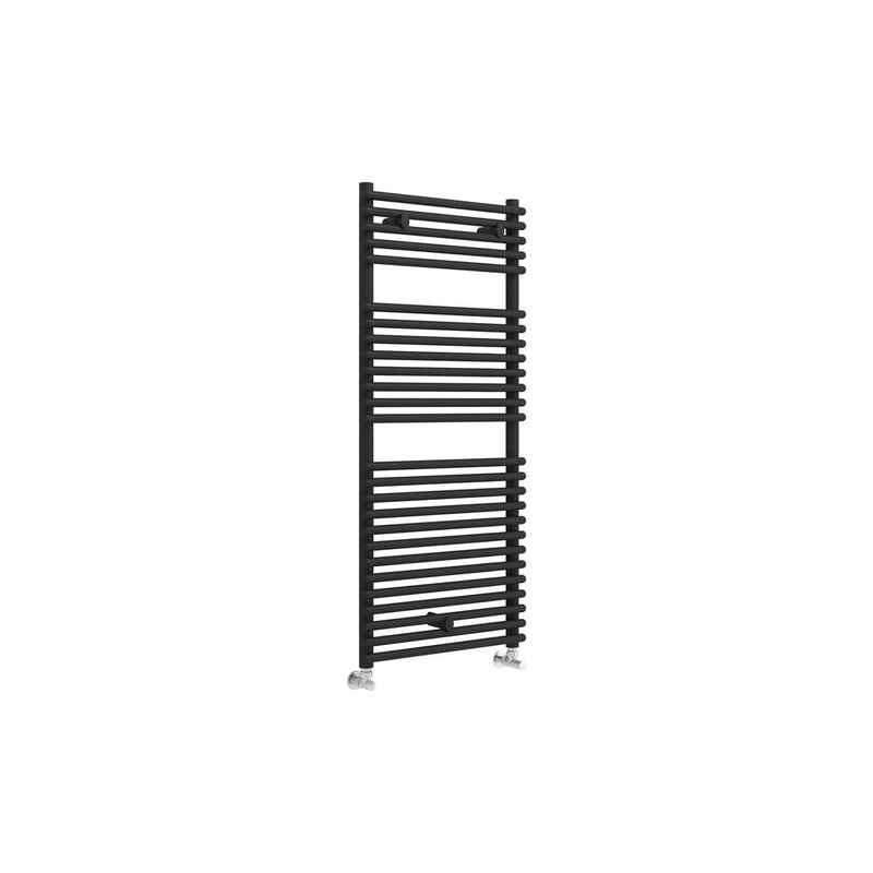 Grenada Round Ladder Radiator (500x1190mm) – Black Radiator