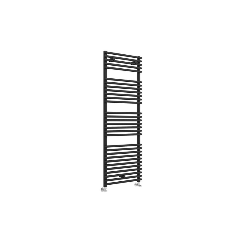 Grenada Round Ladder Radiator (500x1450mm) – Black Radiator