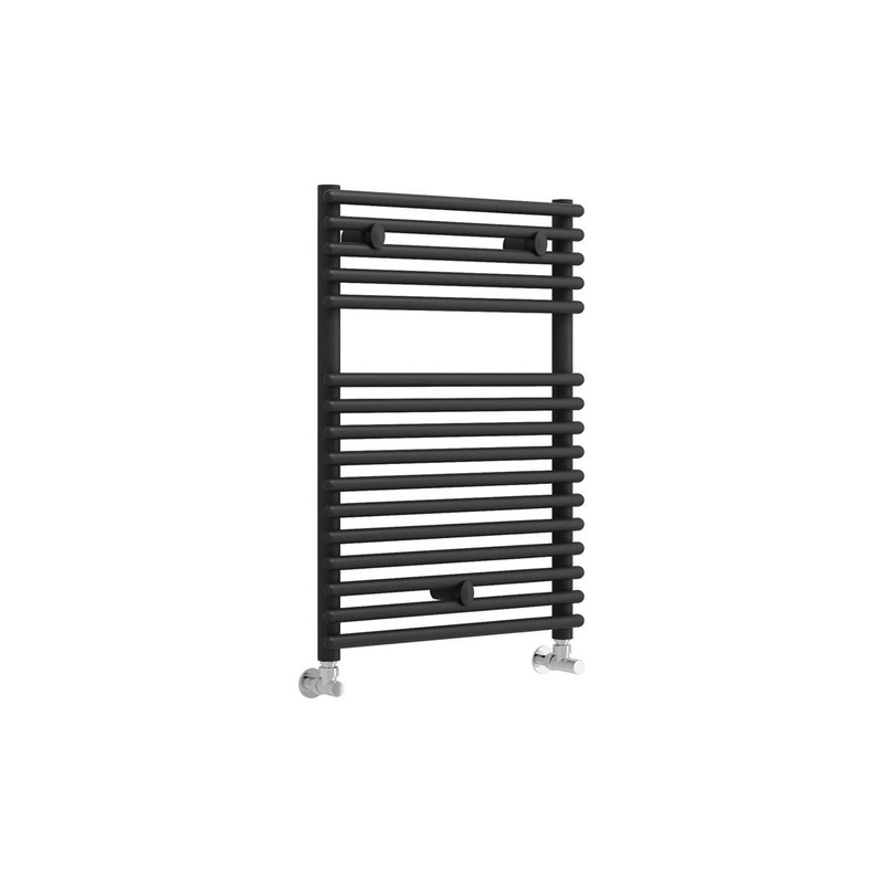 Grenada Round Ladder Radiator (500x730mm) – Black Radiator