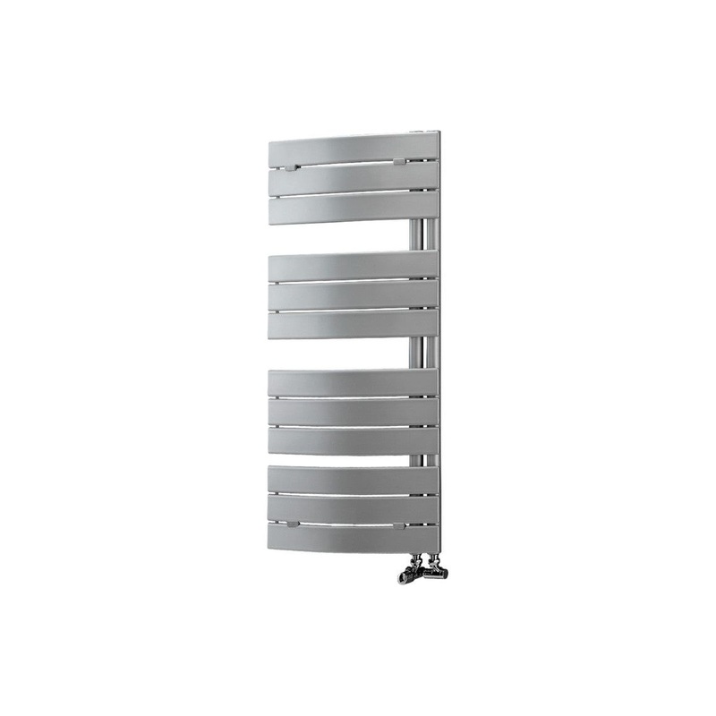 Howland Curved Panel Ladder Radiator (550x1080x49mm) – Chrome Radiator
