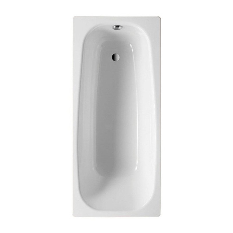Roca Contesa 2 Tap Holes Steel Bath 700mm x 1700mm