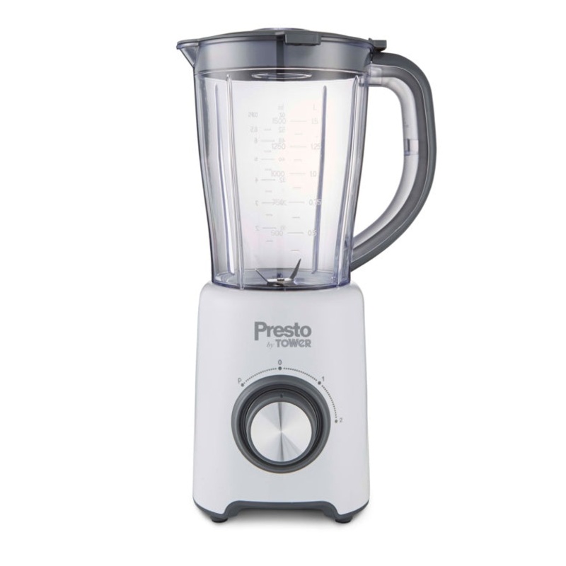 Tower Presto Jug Blender  White  500W  1.5L