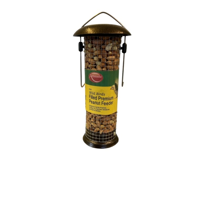 Ambassador Pre Filled Premium Metal Peanut Feeder