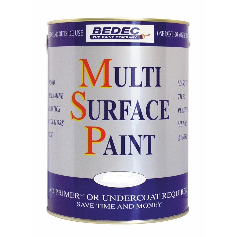 Bedec Multi-Surface Paint Satin Clear Base 750ML