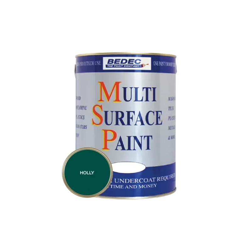 Bedec Multi-Surface Paint Soft Satin Holly 750ML