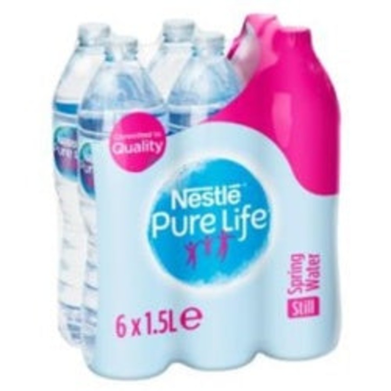 Nestle Pure Life Water|6×1.5l|24 x 50cl