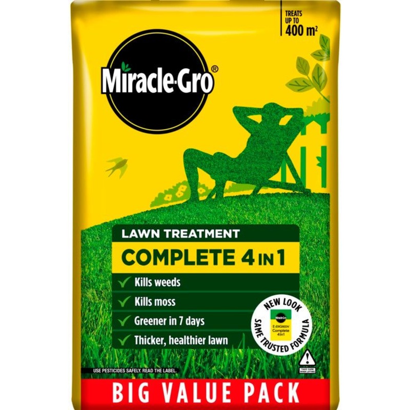 Miracle-Gro Complete 4 in 1|400m2|80m2|200m2