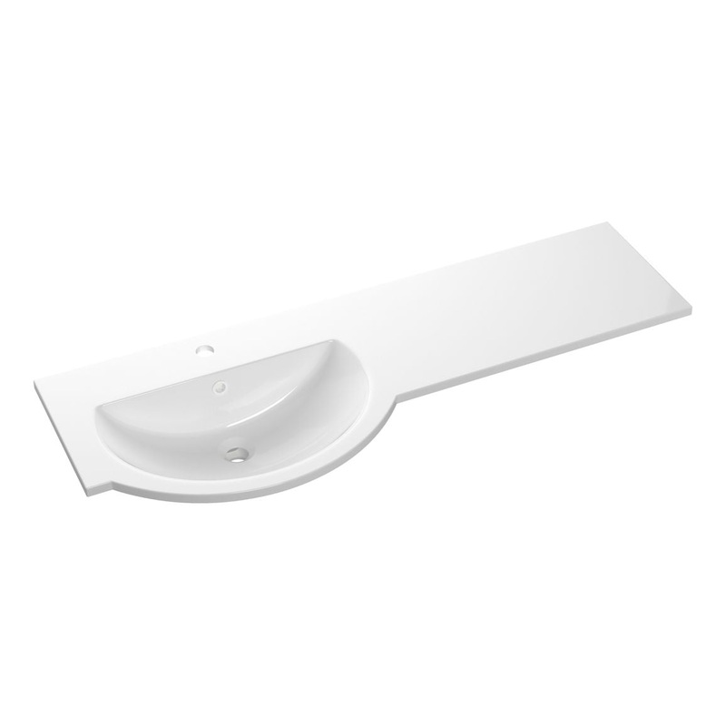 1244mm Standard Round One-Piece Basin & Overflow Ring