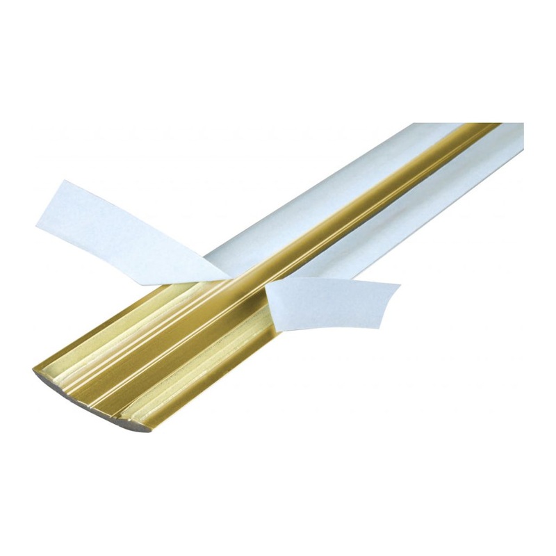 Stikatak Euro Coverstrip Self Adhesive Gold 90cm