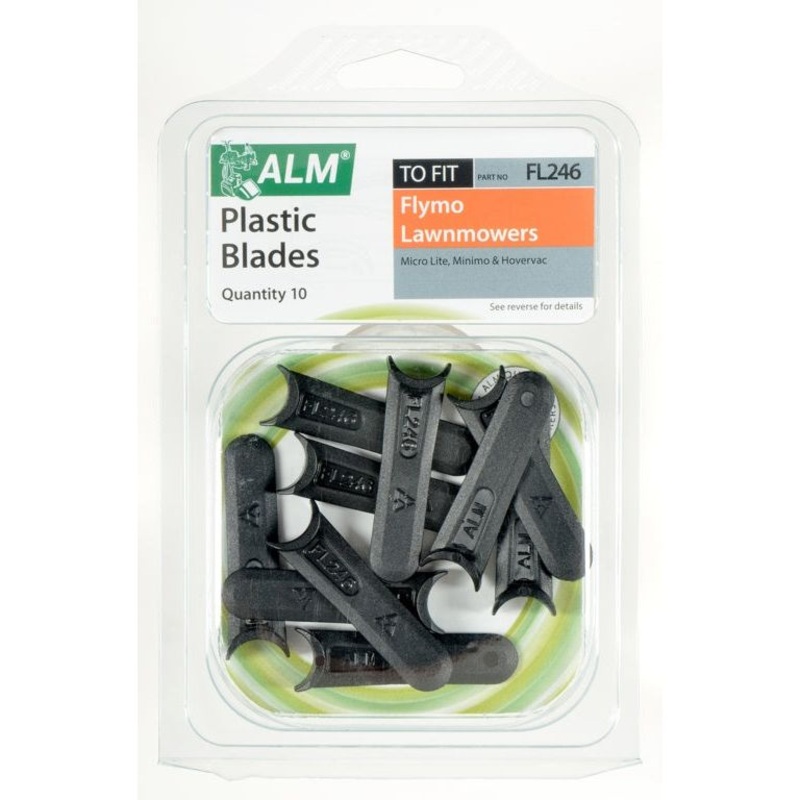 ALM Plastic Blades –  with Small Half-Moon